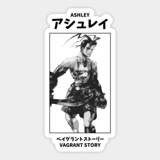 Ashley Riot Vagrant Story Sticker